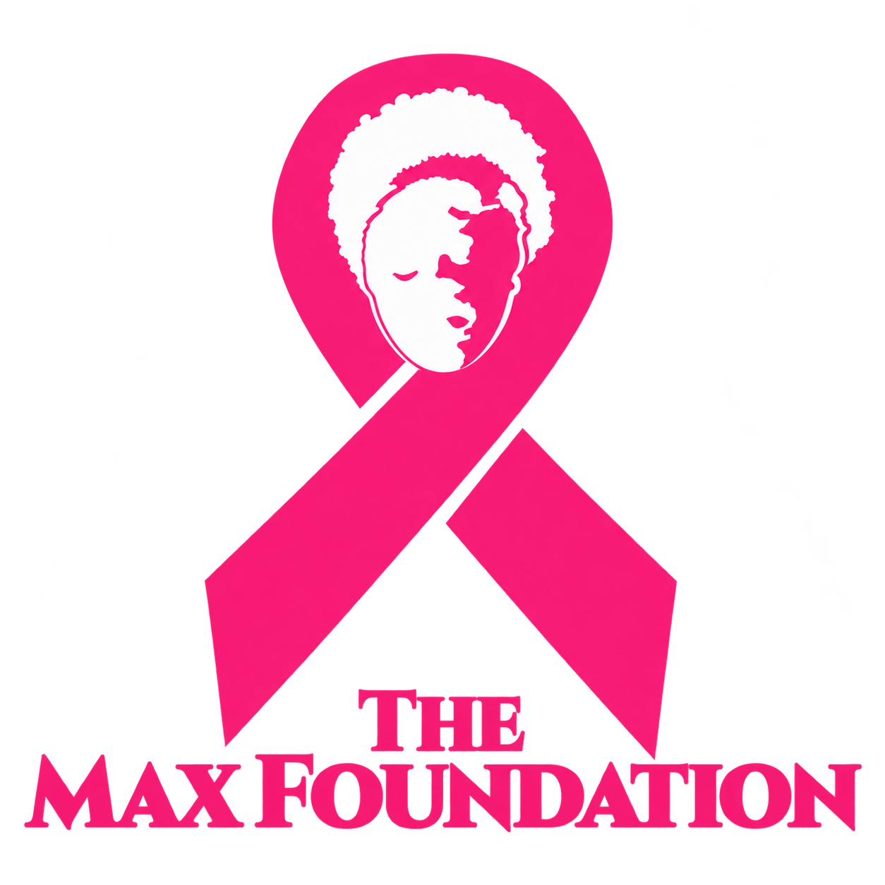 The Max Foundation official pink ribbon logo